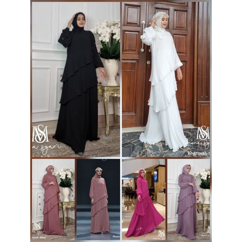 KHARIMAH DRESSS LEBARAN Dress original Mona Syari By ME.