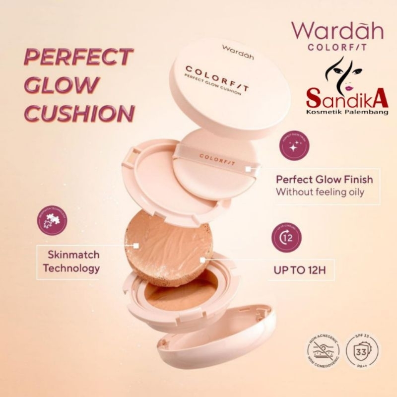 Wardah Colorfit Perfect Glow Cushion