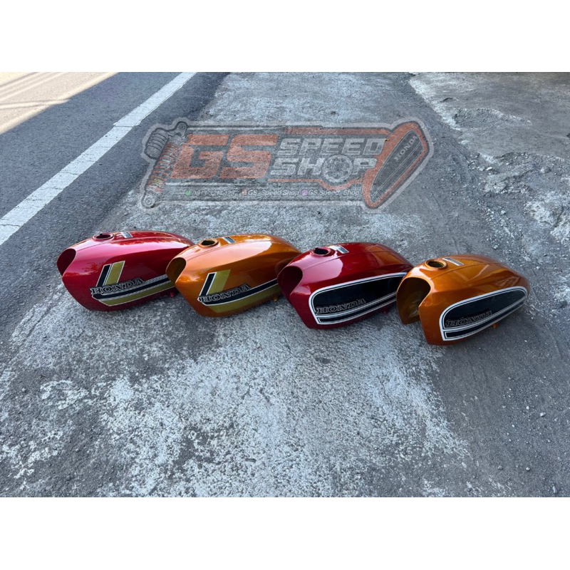 TANGKI TENGKI CB 125 US PRESS GALVANIS TEBAL CAT MODEL ORIGINAL