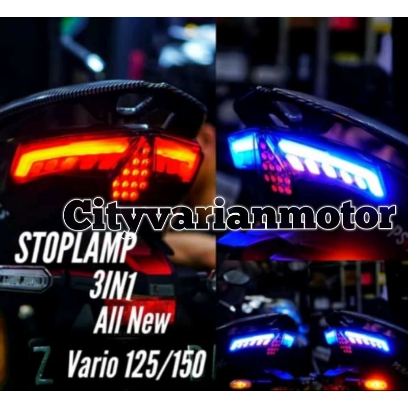 STOPLAMP VARIO 125 150 NEW VARIO 150 NEW 2019 2020 2021 2022 2023 LAMPU STOP VARIO 125 150 NEW MERAH PUTIH BIRU