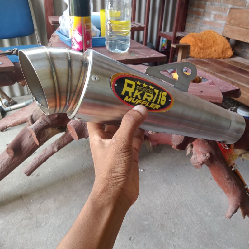 Knalpot Racing Rkr Muffler JikSow herex holikopter engkher engkher