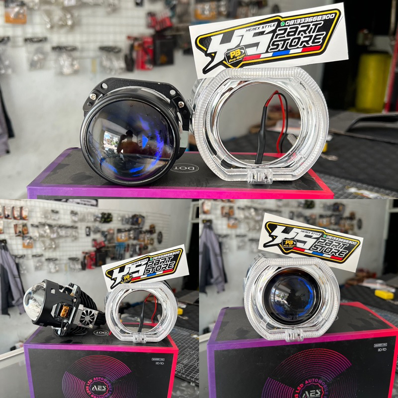 ORIGINAL BILED WST AES NEW GEN 2 PAKETAN SHROUD 2,5 INCHI | BILED PROJECTOR WST PAKETAN SHROUD / BIL