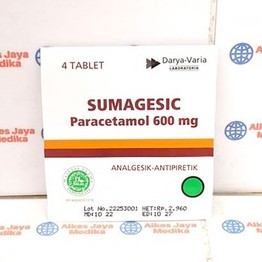 Jual Sumagesic Tablet Mg Obat Demam Dan Nyeri Shopee Indonesia