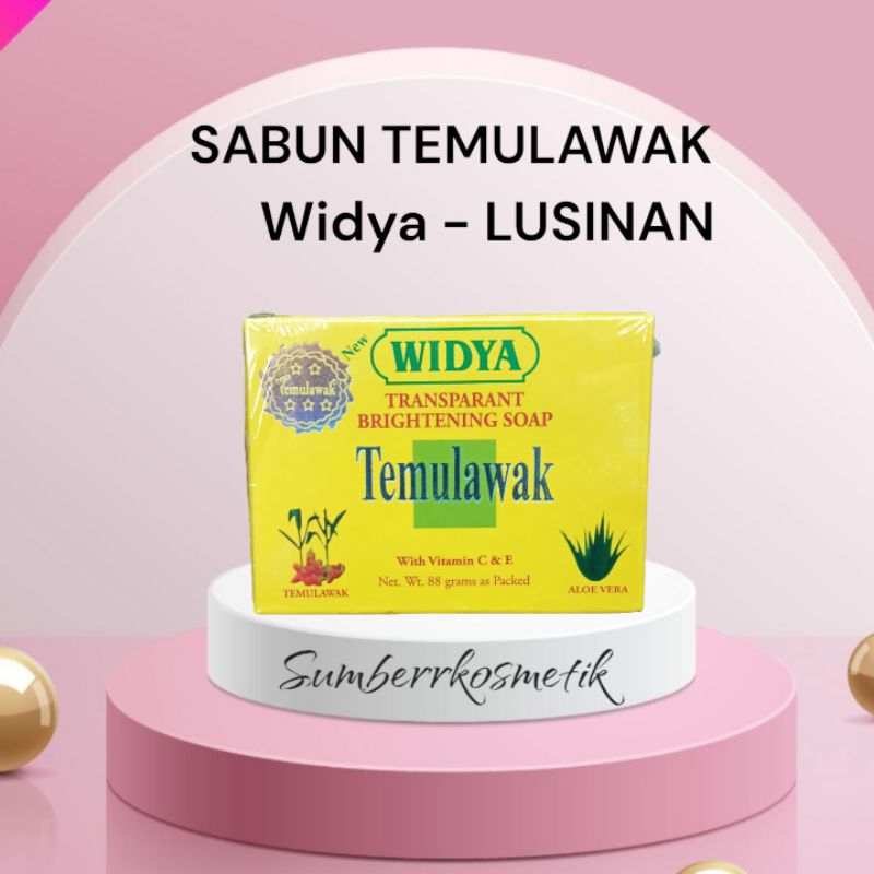 Sabun Temulawak Big Widya Transfaran Beauty Soap - LUSINAN