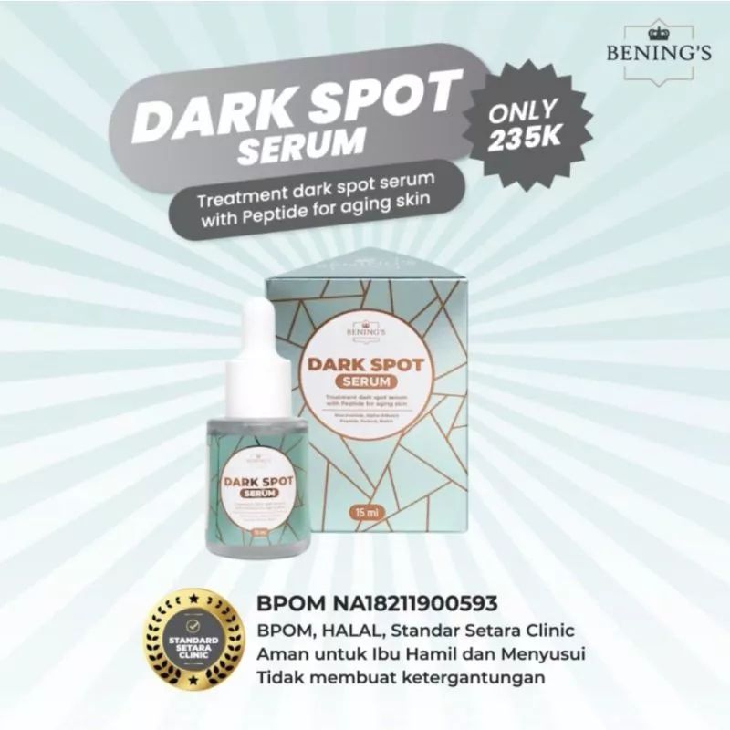 DARK SPOT SERUM BENINGS SKINCARE