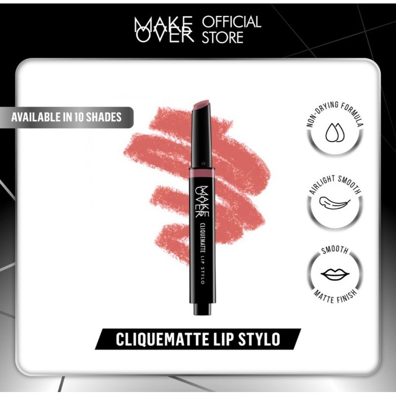 MAKE OVER Cliquematte Lip Stylo 2 g - Lipstick Matte