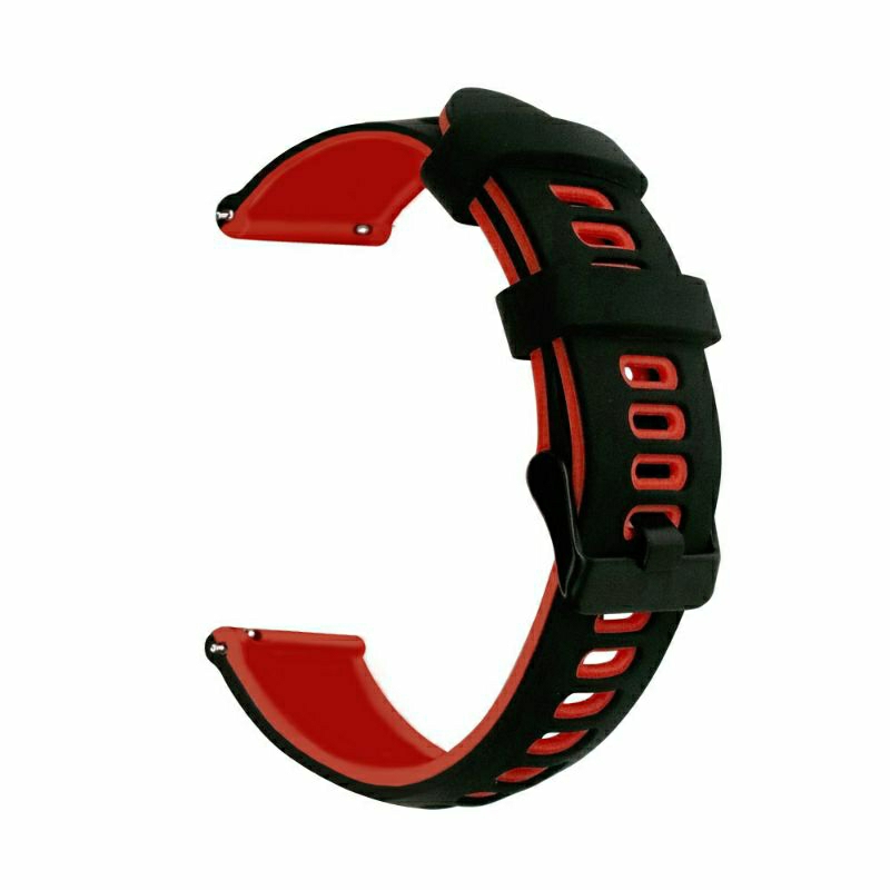 STRAP TALI JAM- RUBBER TWOTONE 20MM WATCH- FOR SAMSUNG GALAXY