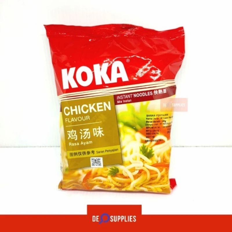 

KOKA Chicken Flavour Instan Noodles 85gr - Mie Instan rasa Ayam Ori