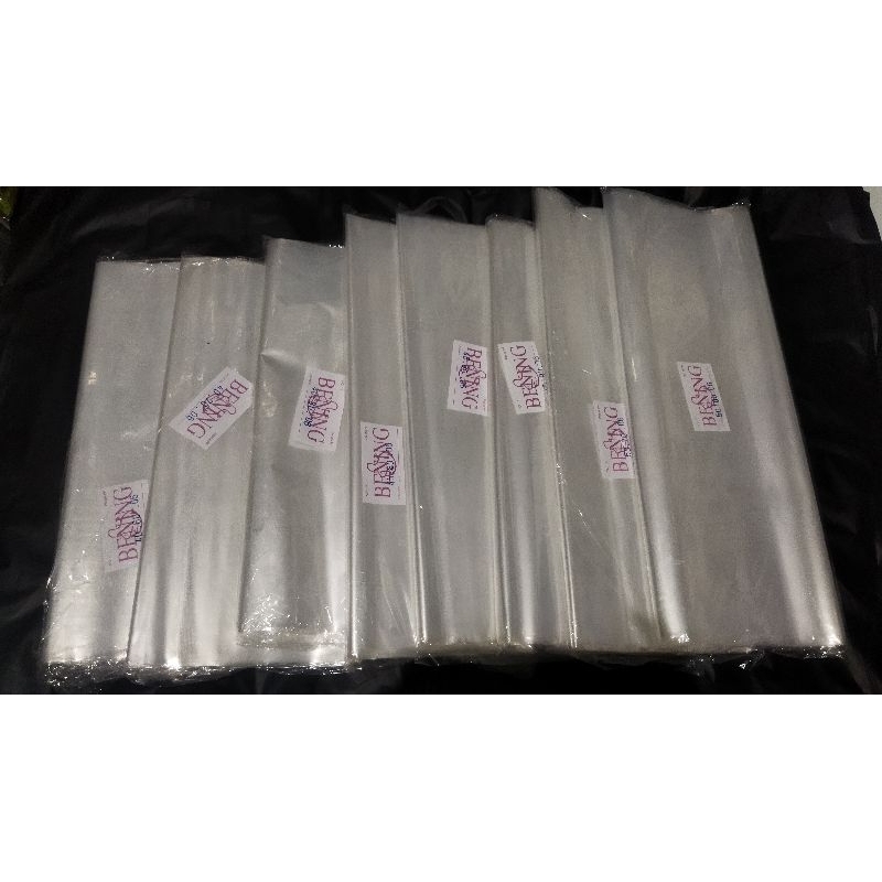 Plastik PP BENING tebel 06 ukuran 40x50 40x60 40x70 40x80 40x90 45x80 45x90 50x70 50x80 50x90 50x100