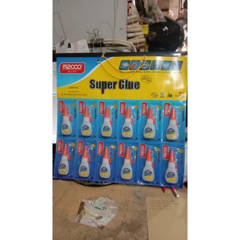 lem m2000 W5 GLM-01-BL lem korea lem super glue perekat harga tertera per pcs