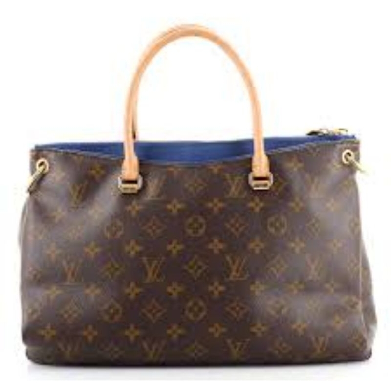 LV  Pallas Monogram Canvas & Marine Bleu