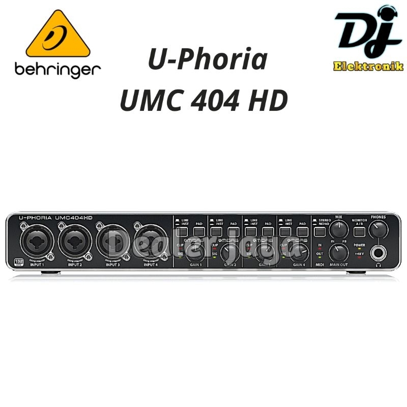 Soundcard Behringer UMC 404 HD / UMC 404HD / UMC404HD