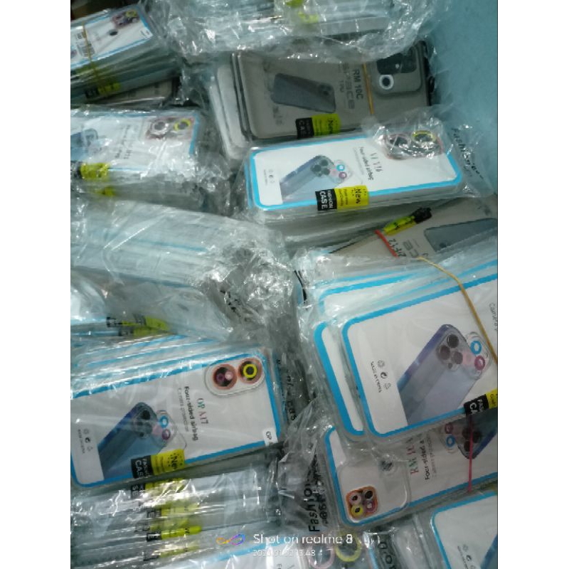 CACE BENING TRANSPARAN SOFTCASE BENING PROTECT FOR REALME C20/C11-2021