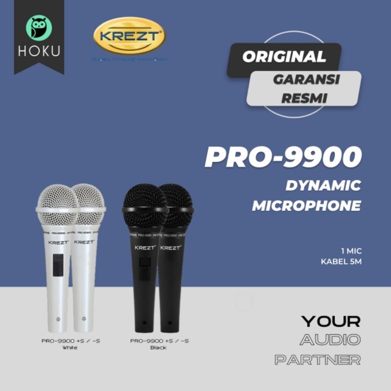 Mic Krezt PRO-9900 Dynamic Microphone