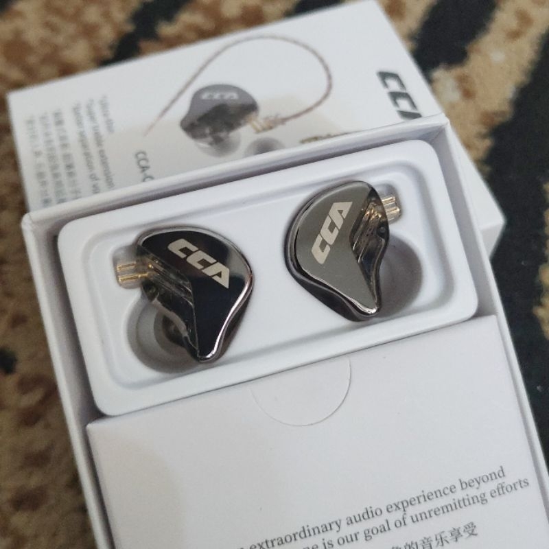 Iem headset earphone CCA CRA second fullset normal