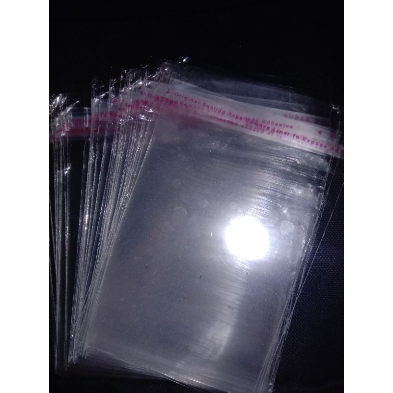 

Plastik bening Klip Tambahan pack packing