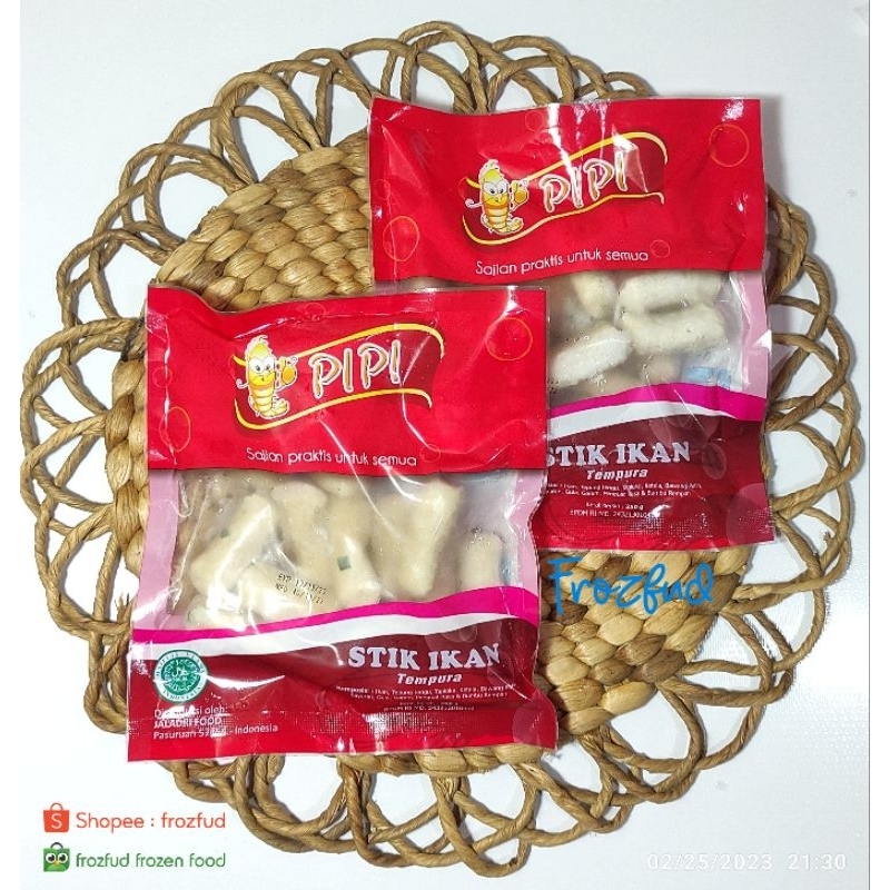 

PINA Frozen Food Stik Ikan Stick Ikan Tempura 250gr (Include Bubble Wrap)