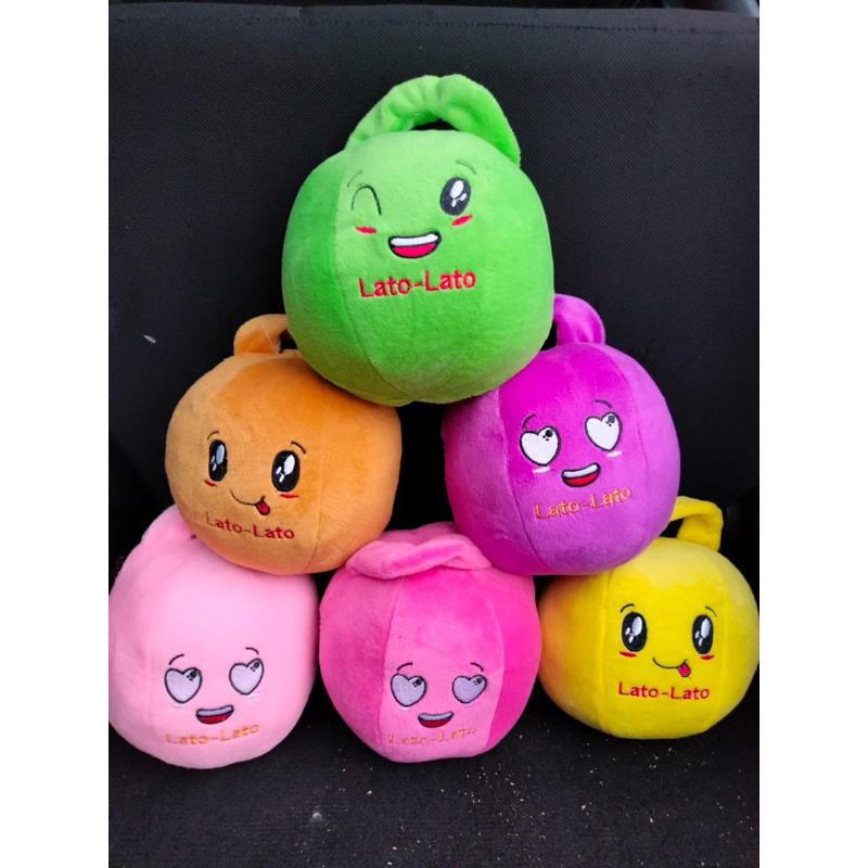 Boneka Mainan Lato Lato Lampu LED Tek Tek Tok Tok Boneka Granat Bom Label SNI