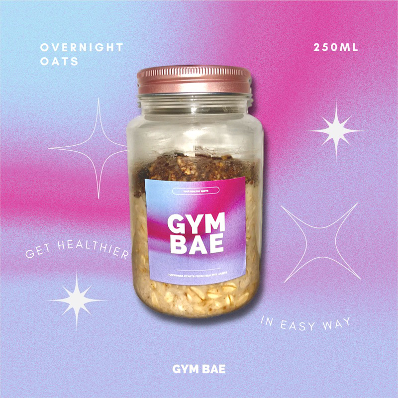 

Overnight Oats Gym Bae