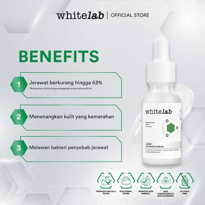 WHITELAB Acne Calming Serum 20ml BPOM