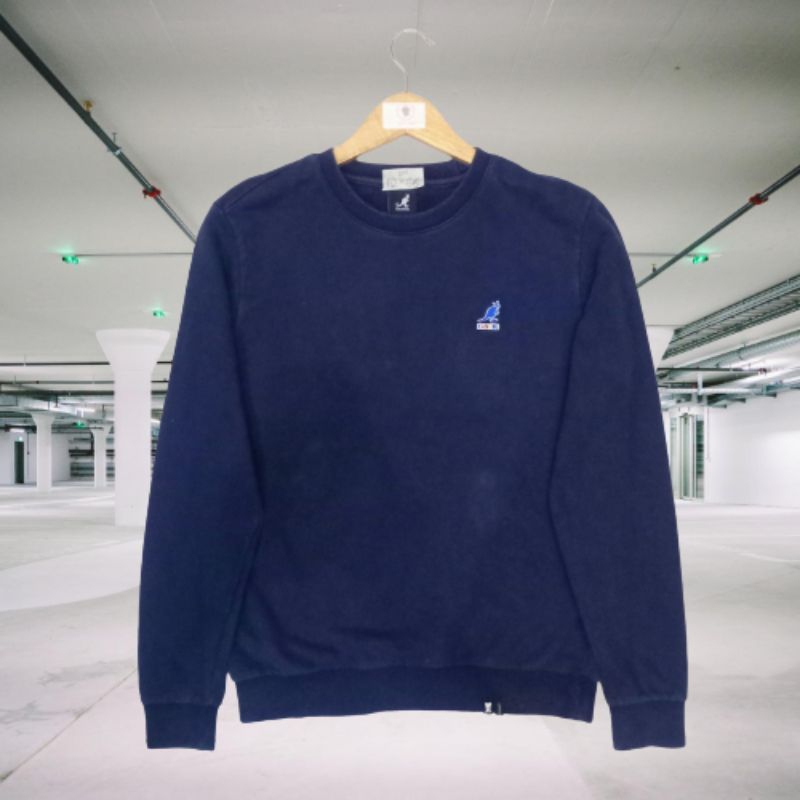 KANGOL Bordir Small Logo CREWNECK SWEATER