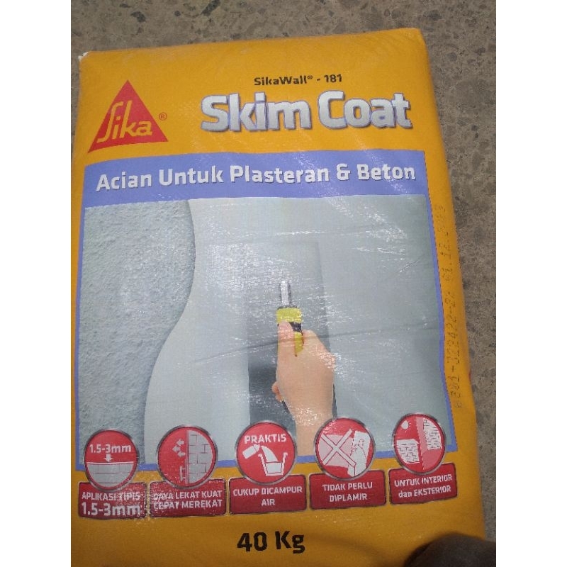 SIKAWALL-181 SKIM COAT  40KG
