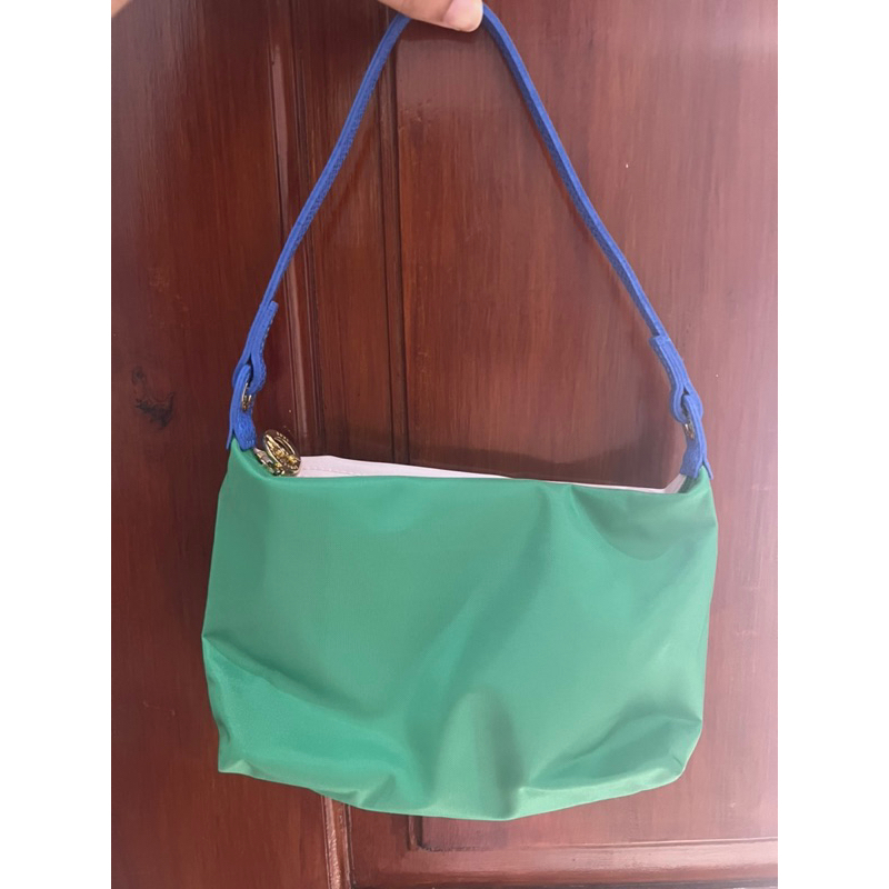Preloved LongChamp Replay GreenBabypink