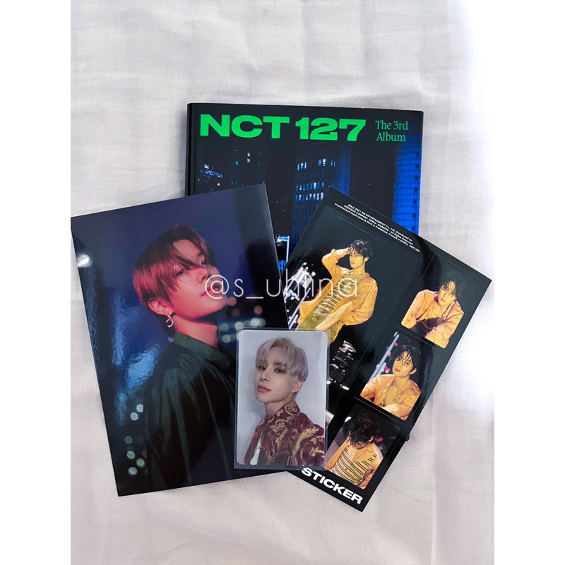 NCT 127 STICKER PHOTOBOOK SEOUL CITY YUTA JAEHYUN JUNGWOO JOHNNY UNSEALED ALBUM PC OFFICIAL
