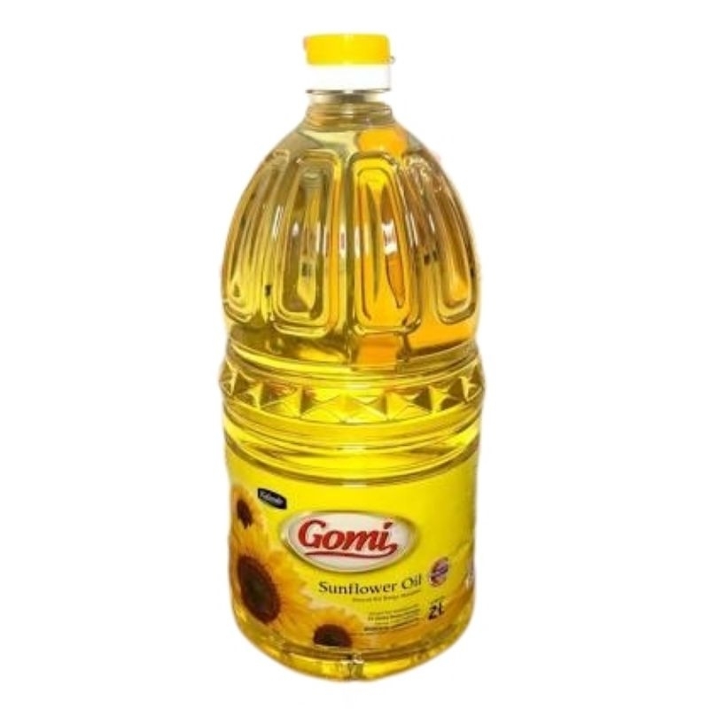 

Gomi sunflower oil minyak biji bunga matahari 2 liter