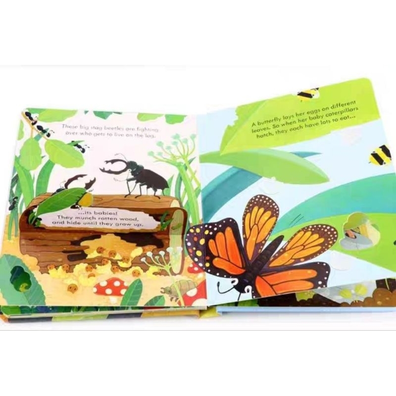 Usborne peep inside book buku cerita bahasa inggris