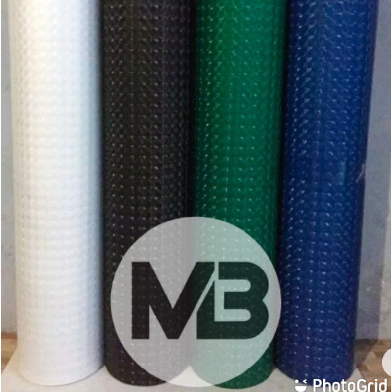Fiber Pagar Motif 3 Dimension Per Meter l Fiber Plastik Penutup Pagar 3D