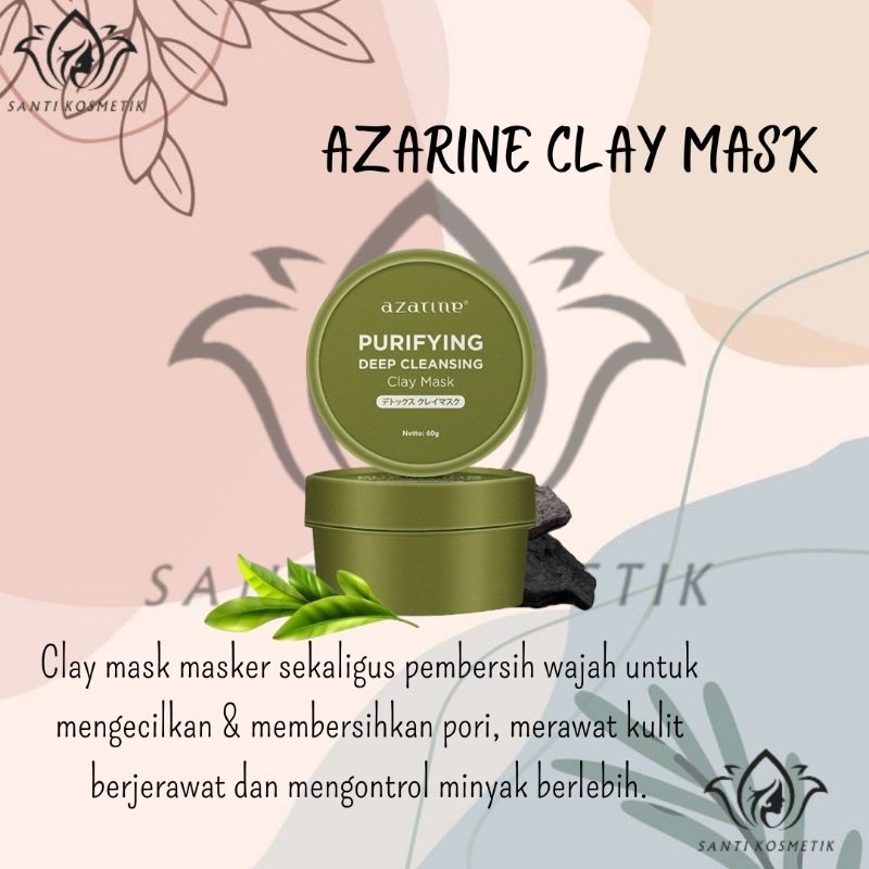 Masker/Clay Mask/Azarine Clay Mask