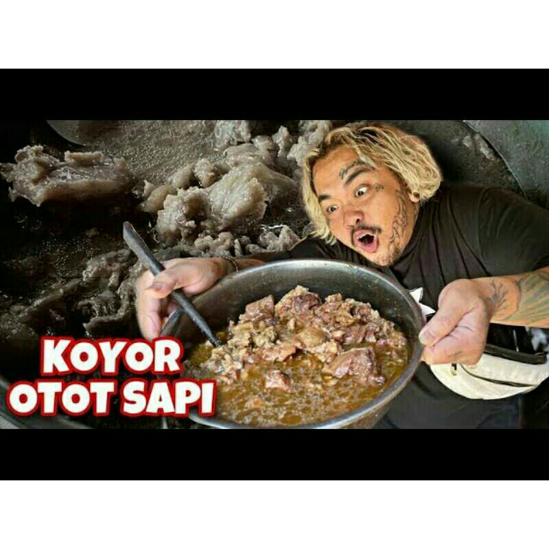 tetelan koyor urat sapi