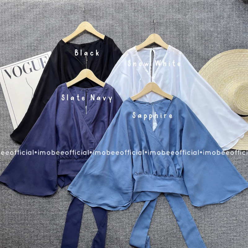 ACHA OUTER CERUTY // OUTER BOW PITA BELAKANG WRAP KIMONO