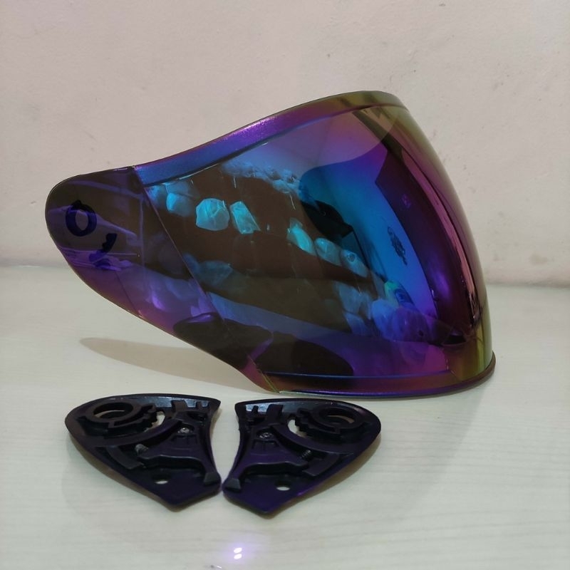 COD | Kaca Visor Ink centro kyt dj maru jyt glaxy iridium  Silver DJmaru Galaxy INK Centro inko
