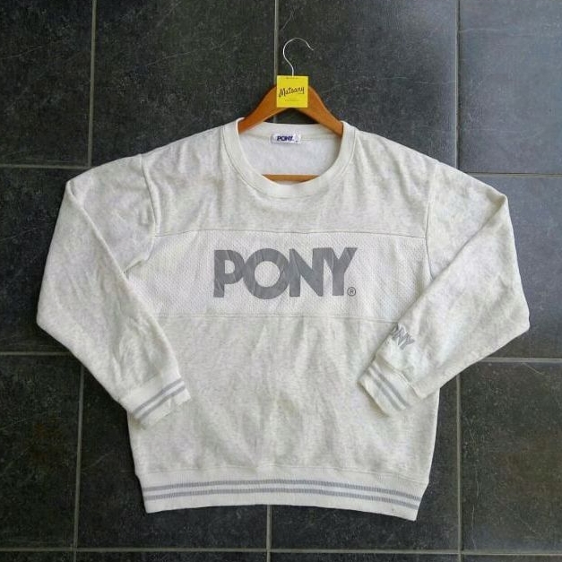 SWEATER CREWNECK SWEATSHIRT PONY NEW YORK
