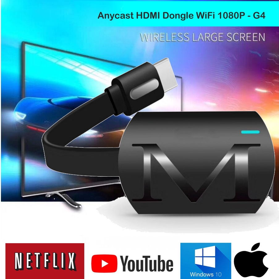 wireless HDMI Dongle anycast | WIFI konektor dari HP ke LAYAR TV | HP to TV | Mirroring HP ke TV