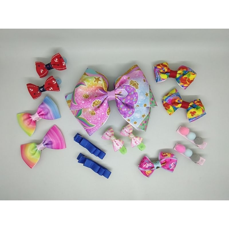 Jepit rambut (bundling) 14pcs.