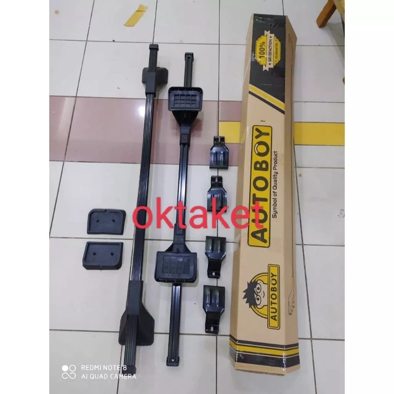 Kaki rack / Rak cross bar jepit body mobil universal  Autoboy Avanza Xenia Calya Sigra  Kijang Innova Brv Brv Crv Xpander Livina  Ertiga Splash Agya Ayla