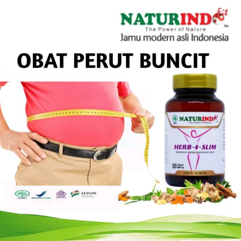 HERBASLIM Obat Perut Buncit Obat Pelangsing Badan Pelangsing Perut Pengecil Perut