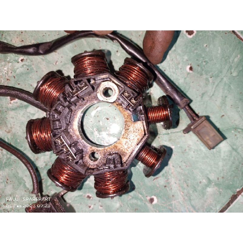 Spul  Suzuki Shogun / smash ori bawaan motor