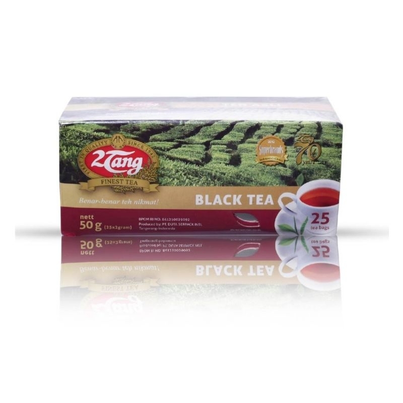 

[BELI BANYAK LEBIH MURAH] Teh 2 TANG Kotak BLACK TEA isi 25