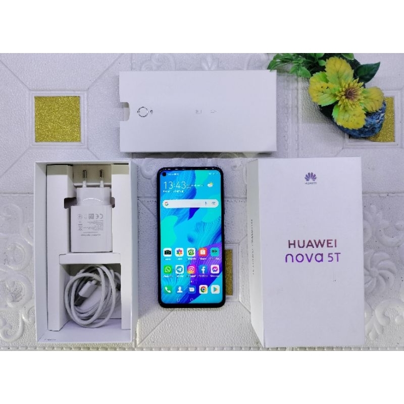 HUAWEI NOVA 5T || 8/128 || SECOND / BEKAS