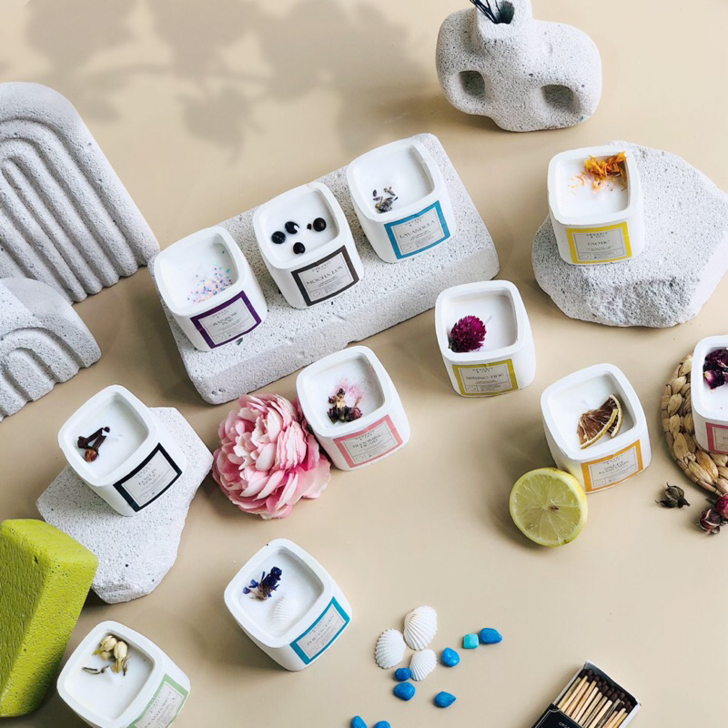 Lilin Aromatherapy| Crafted Lux Candle (scented candle, scented wax, Coconut Candle)