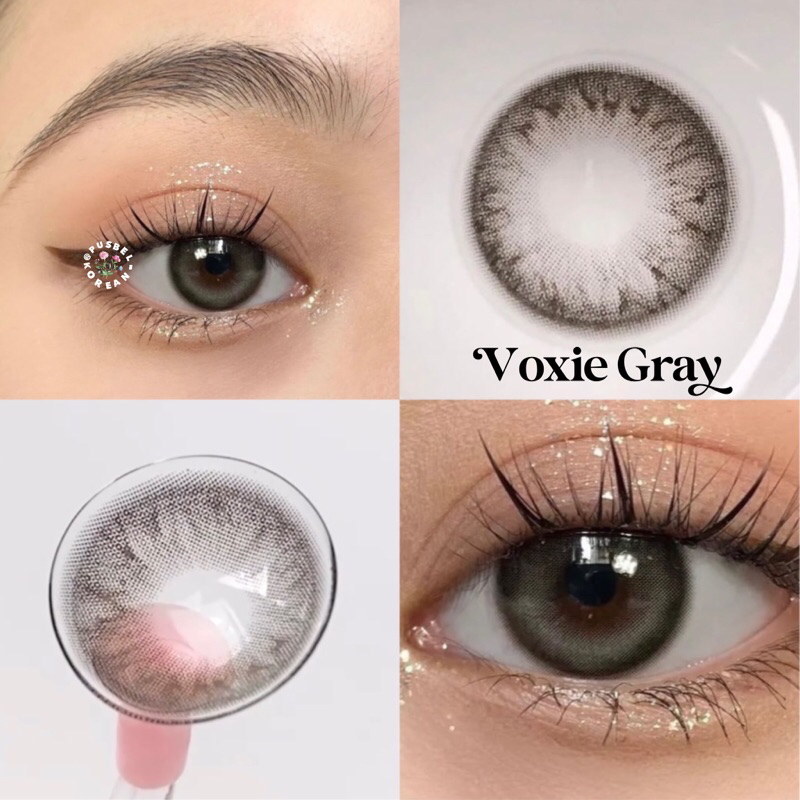 PUSBEL KOREAN voxie gray softlens original korea high quality