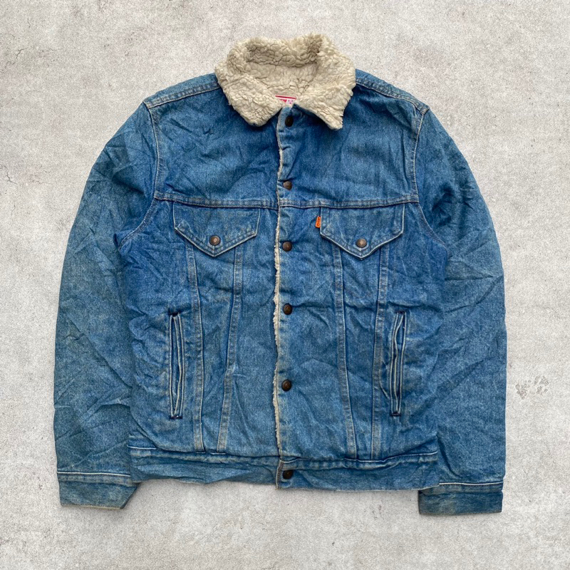 Jaket Jeans / Trucker Levis Sherpa