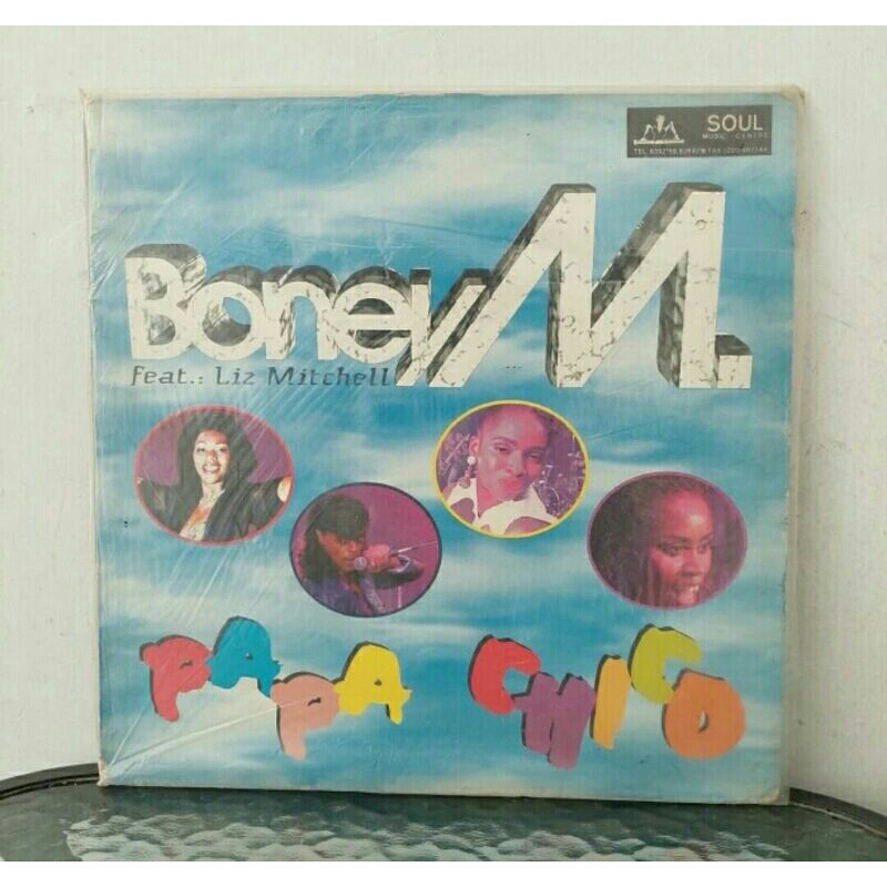 Vinyl Piringan Hitam 12 inch Boney M - Papa Chico