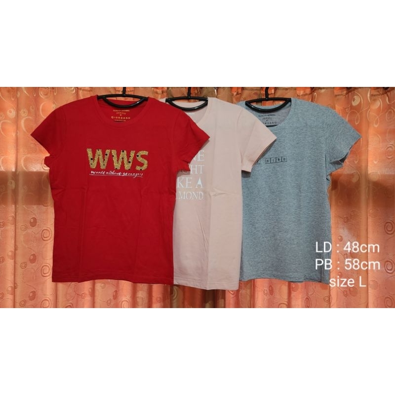 PRELOVED  Kaos Giordano Original Abu