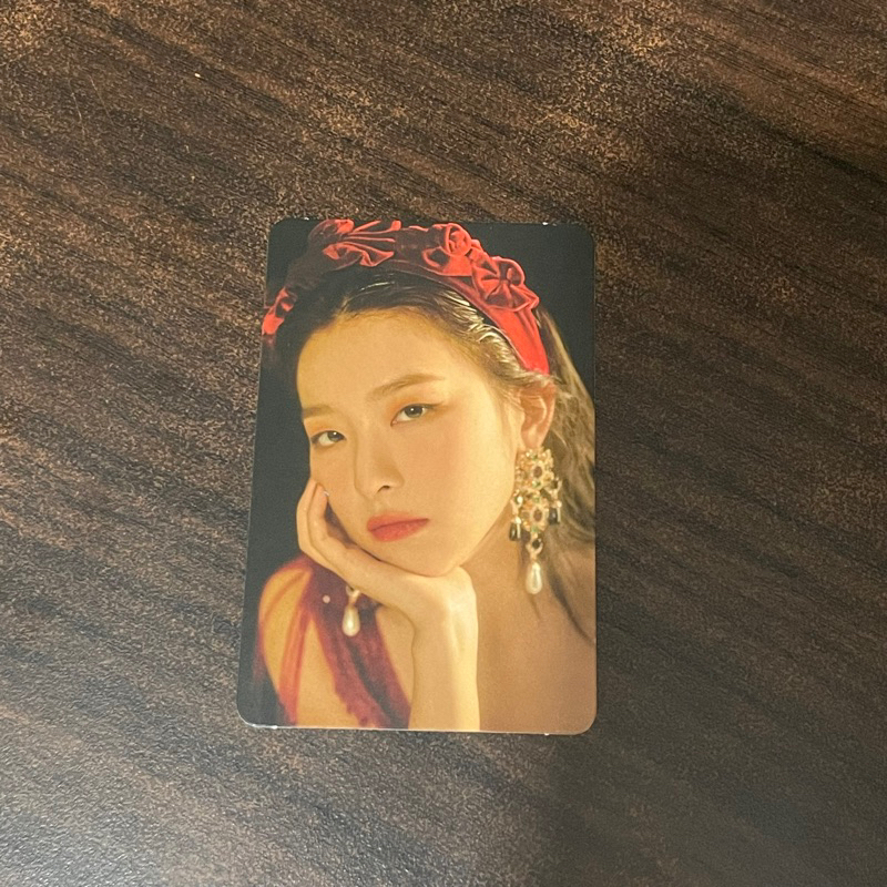 RED VELVET LA ROUGE PHOTOCARD SEULGI PC