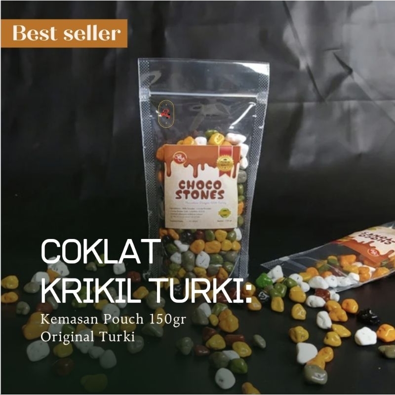 Coklat kerikil coklat batu lapis permen 150gr